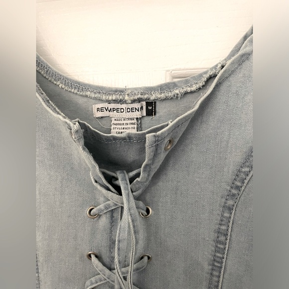 LIGHT DENIM DRESS - Picture 3 of 4